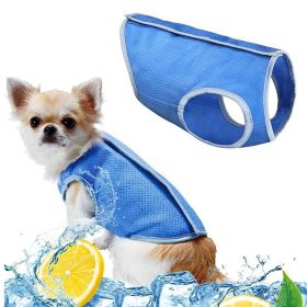 Dog Summer Cooling Vest, Pet Cooling Clothes Dog Cat Cooling Vest, Summer Heat Relief Vest Pet Dog Clothes Summer Clothes For Dogs Dog Cooling Ve (Option: W13162780)